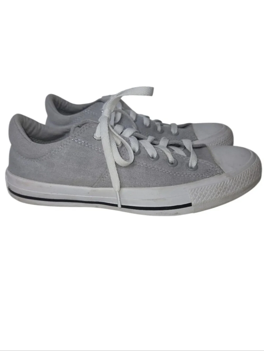 Converse All Star Light Gray Women's Low Top Sneaker Size 8